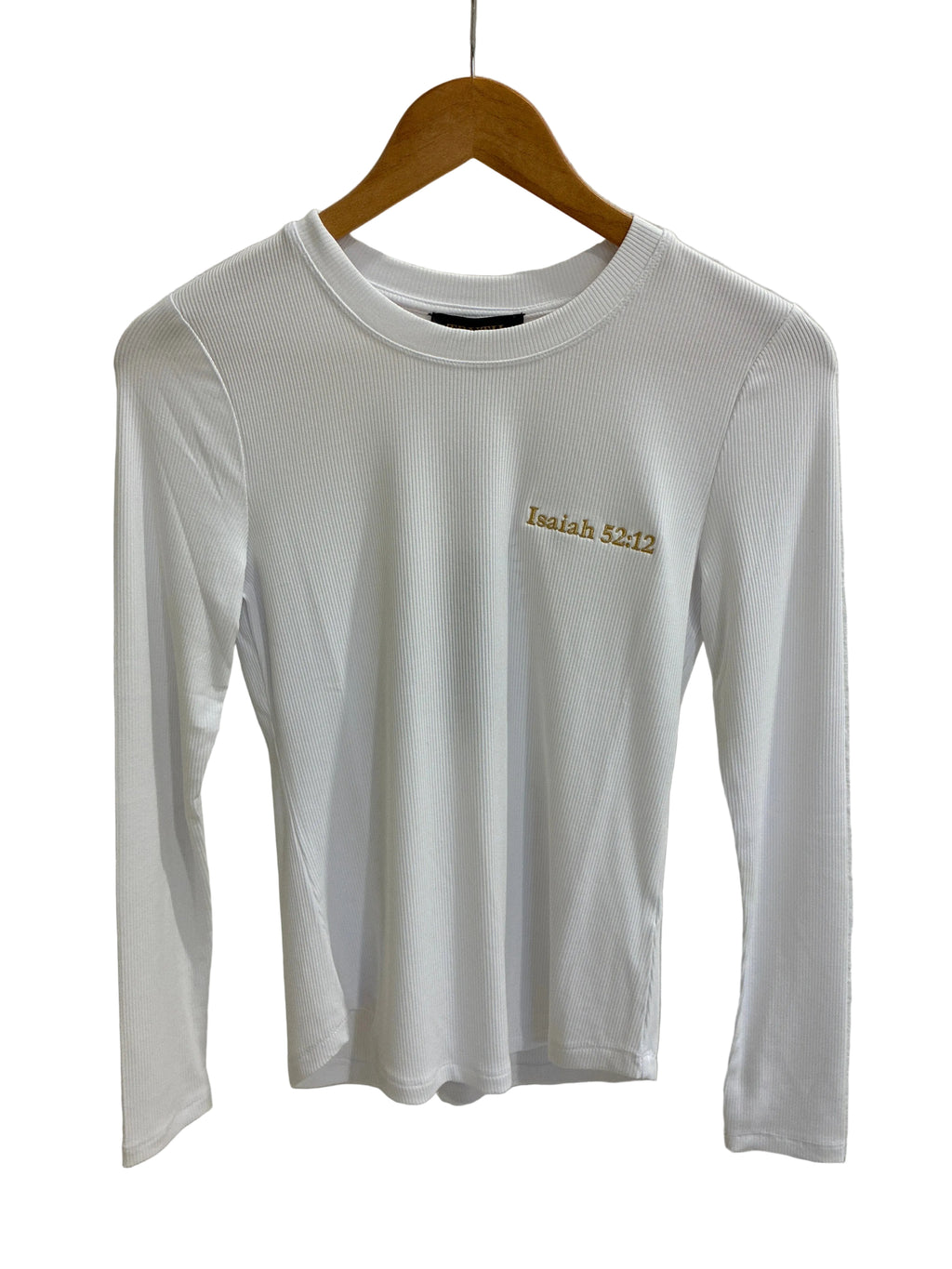 Isaiah 52:12 | white | truth by republic shirt | custom embroidered