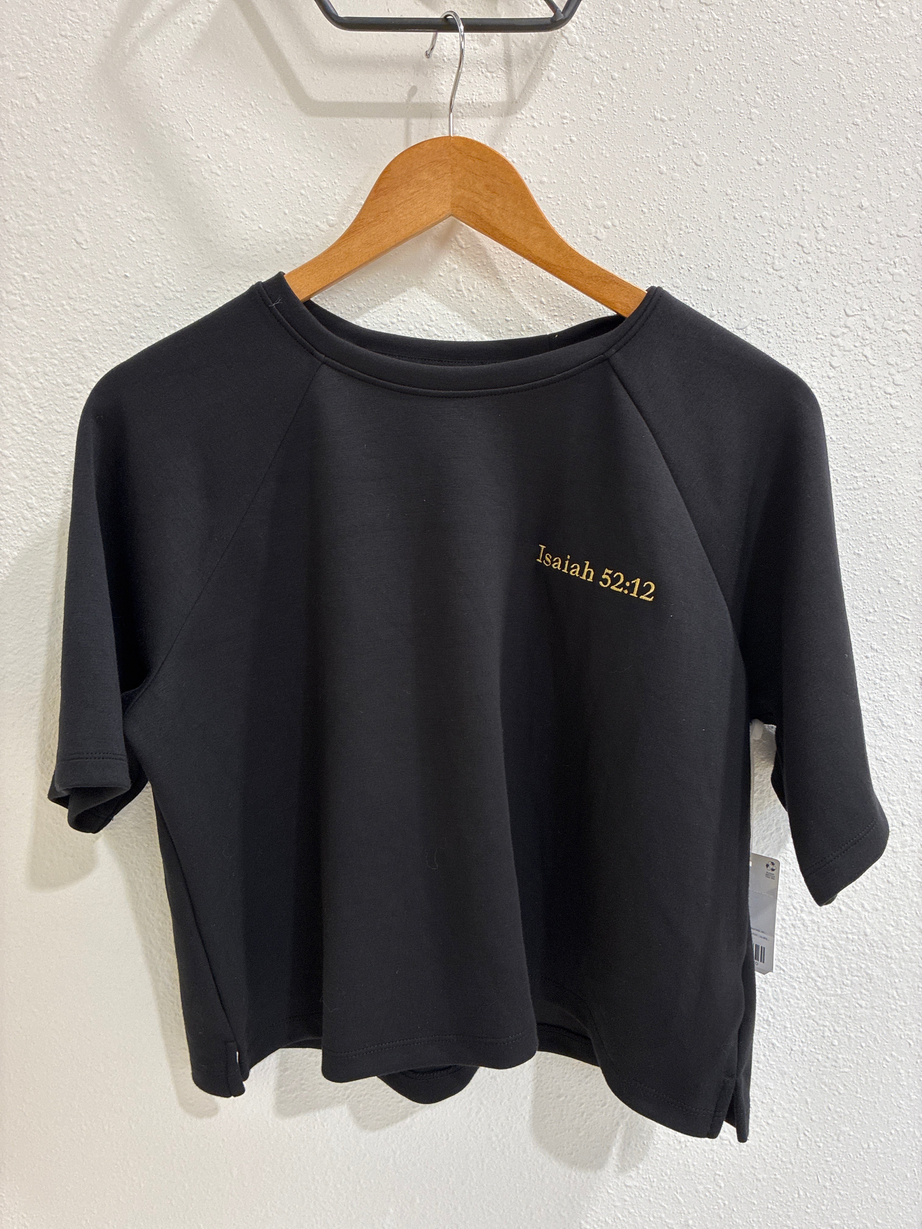 Isaiah 52:12 | Medium | Stylus shirt | custom embroidered