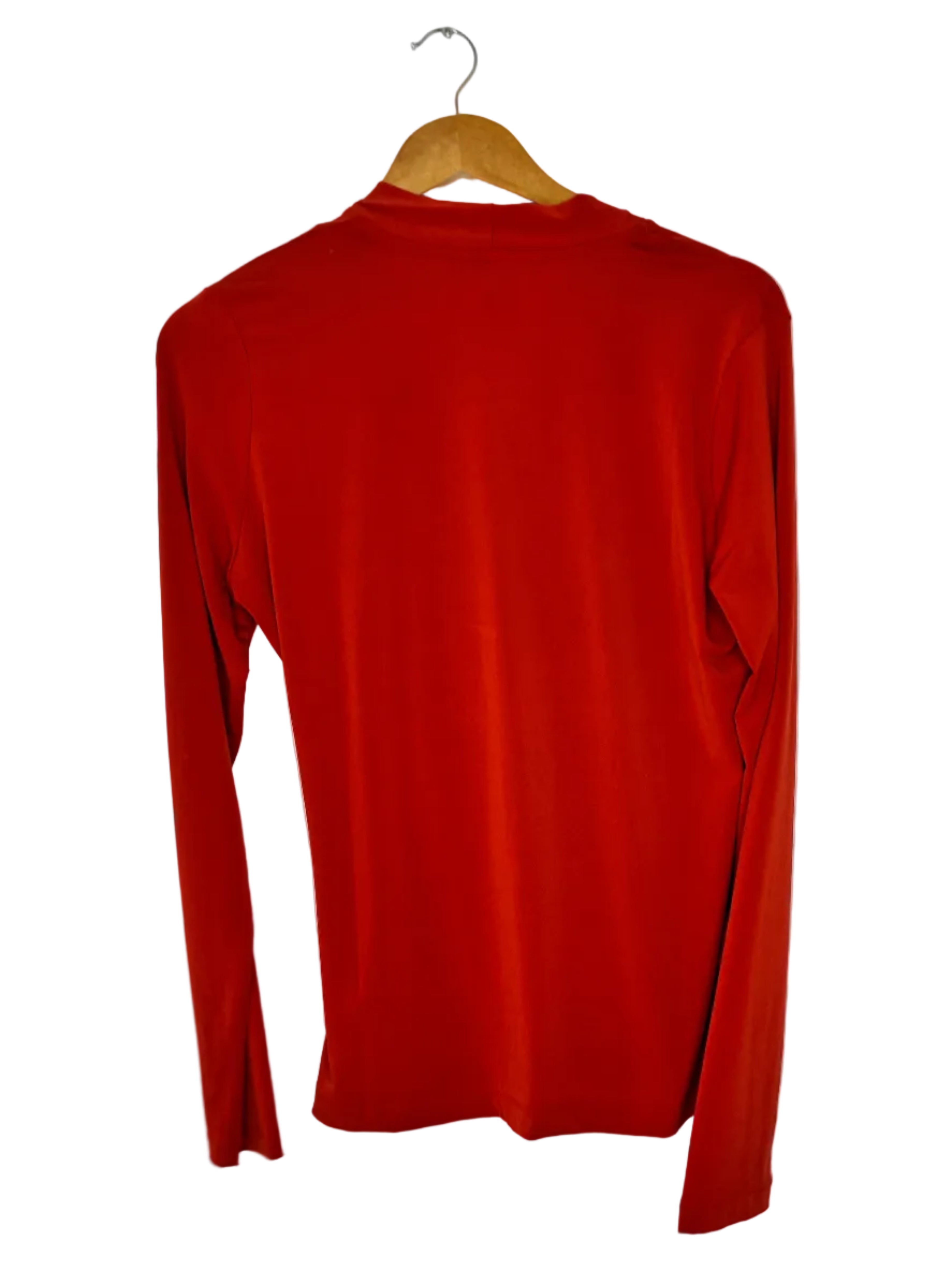 Rachel Zoe Blouse | Large| red -orange