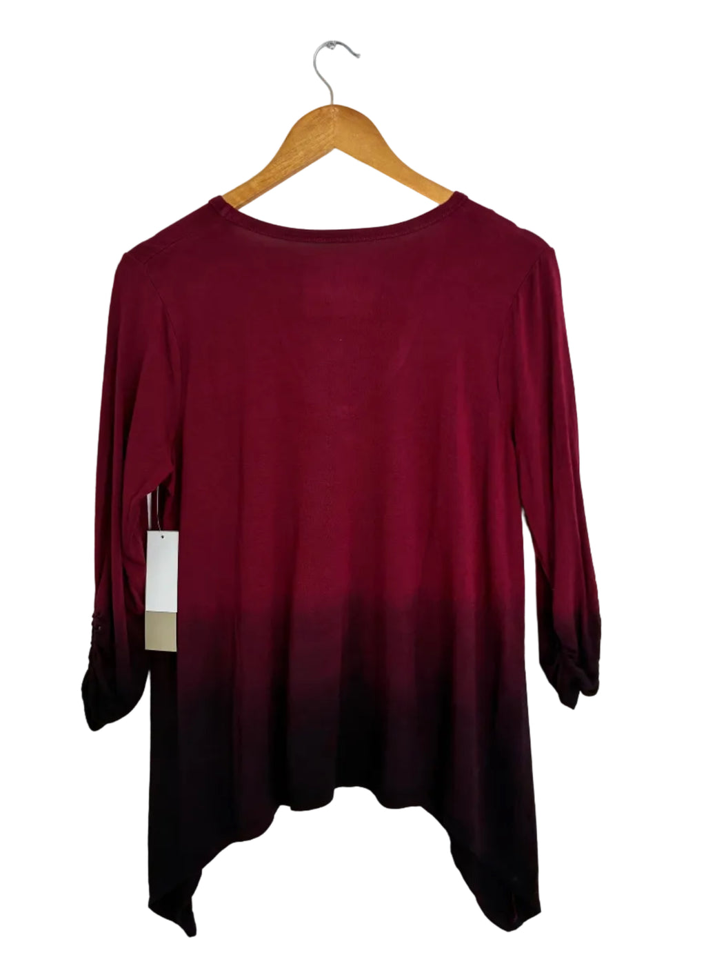 John vass Blouse | crimson/Blck